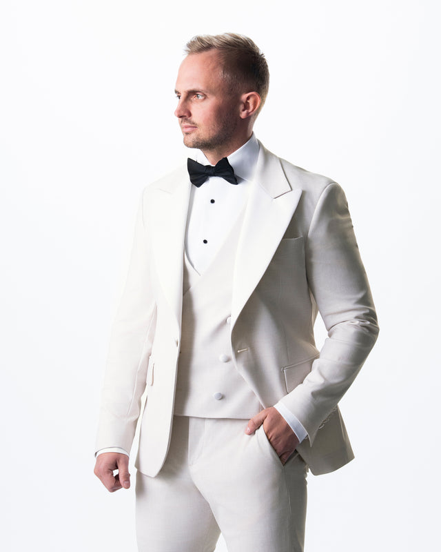 IOS JACKET smoking - IVORY
