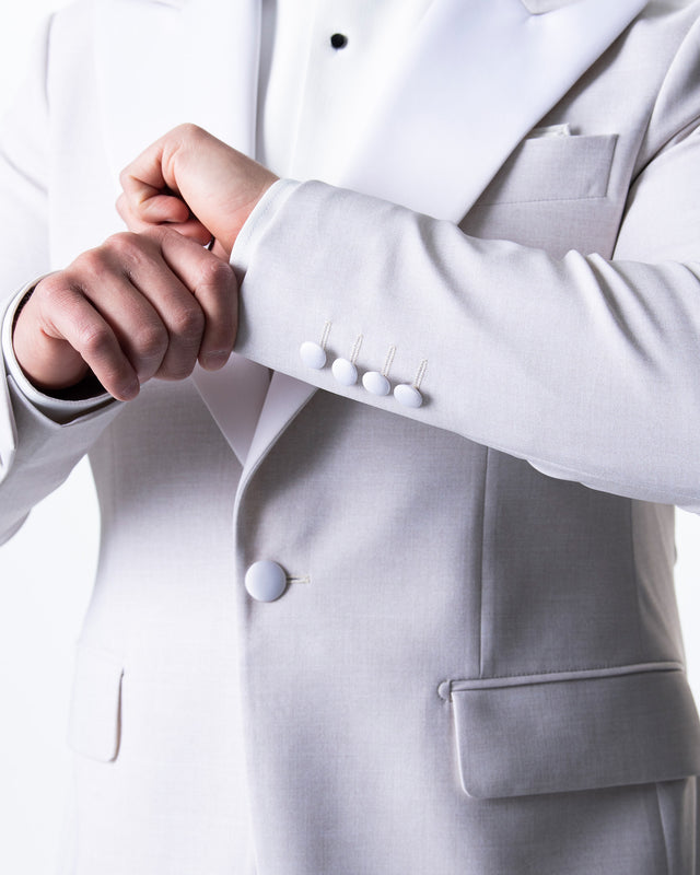 IOS JACKET smoking - IVORY