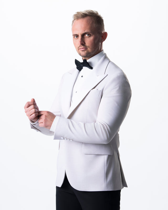 IOS JACKET smoking - IVORY