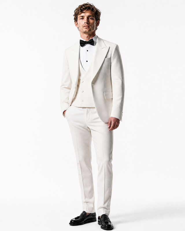 IOS VEST smoking - IVORY