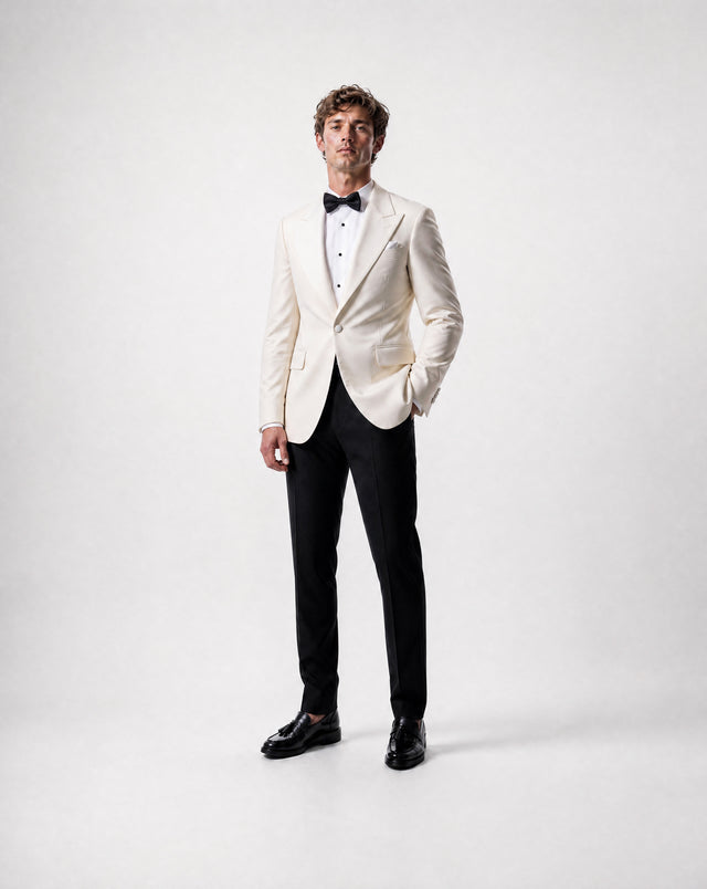 IOS JACKET smoking - IVORY