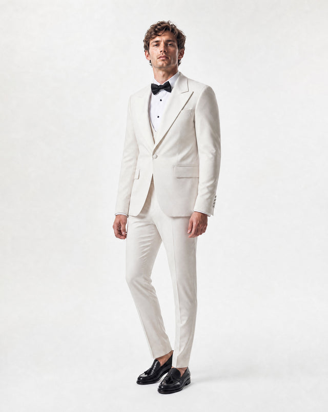 IOS JACKET smoking - IVORY
