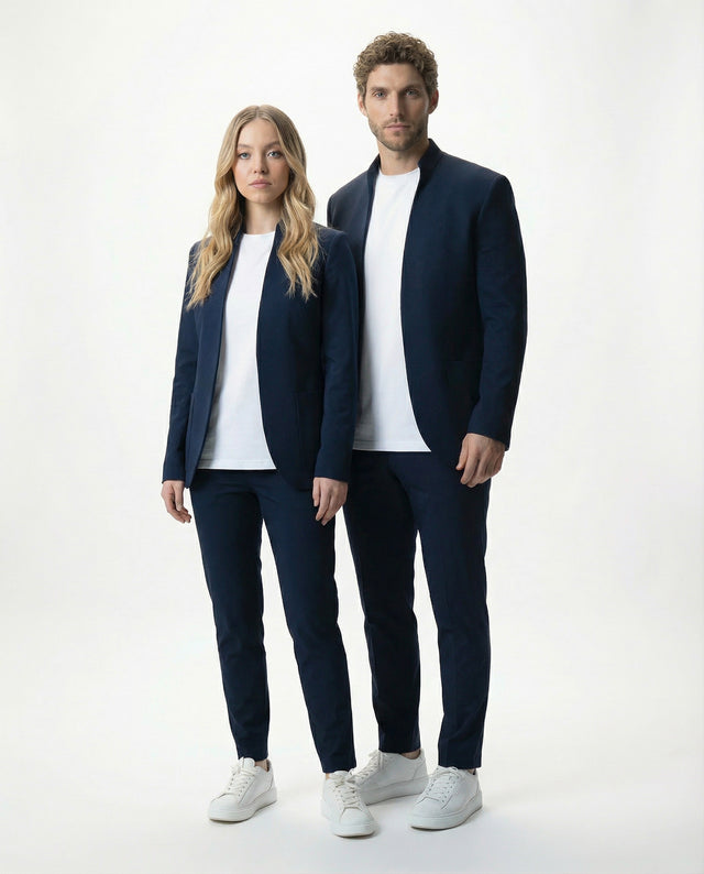 IOS JACKET clean - Unisex - NAVY