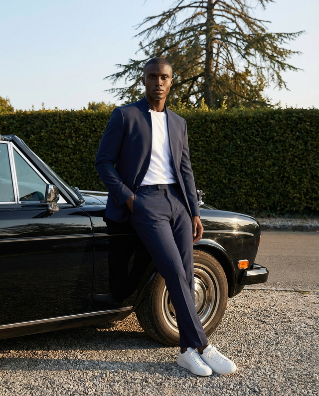 IOS JACKET clean -  NAVY