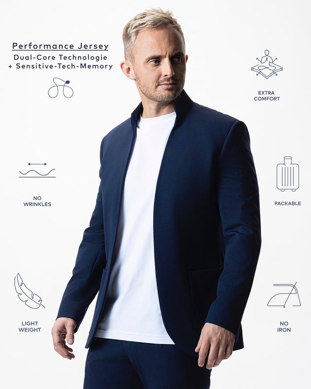 IOS JACKET clean -  NAVY