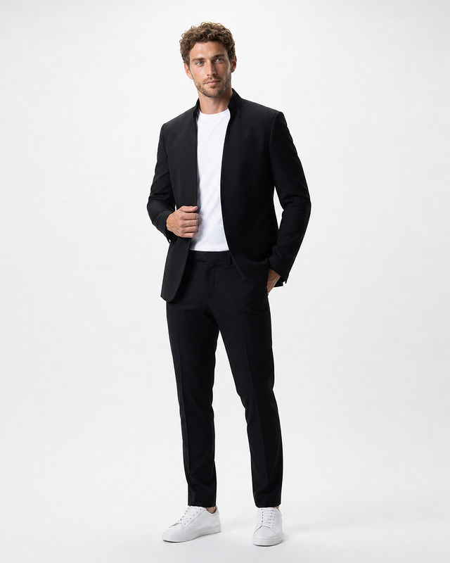IOS JACKET clean - CZARNY