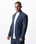 IOS JACKET schoon - STAAL BLAUW
