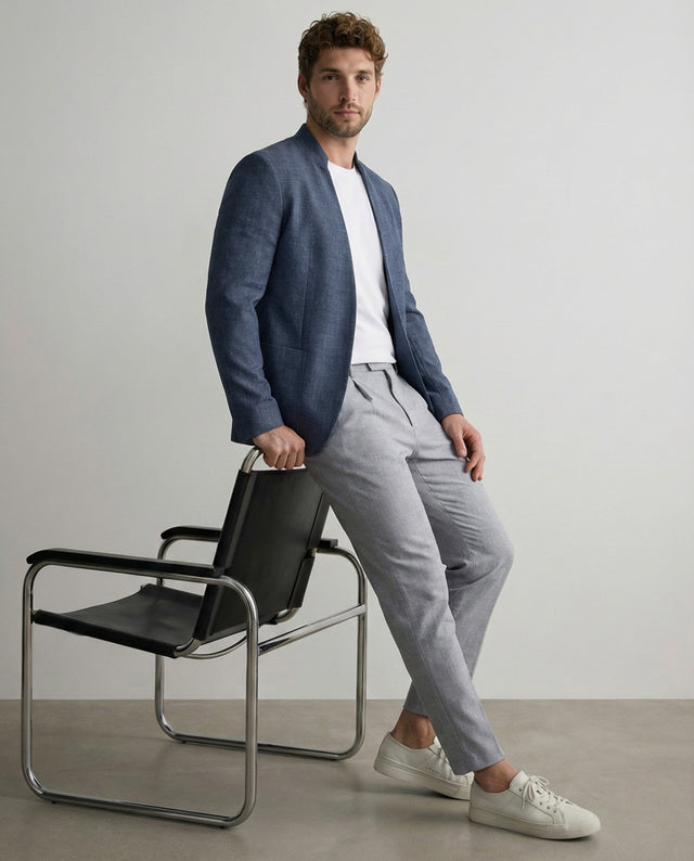 IOS JACKET clean - STEEL BLUE