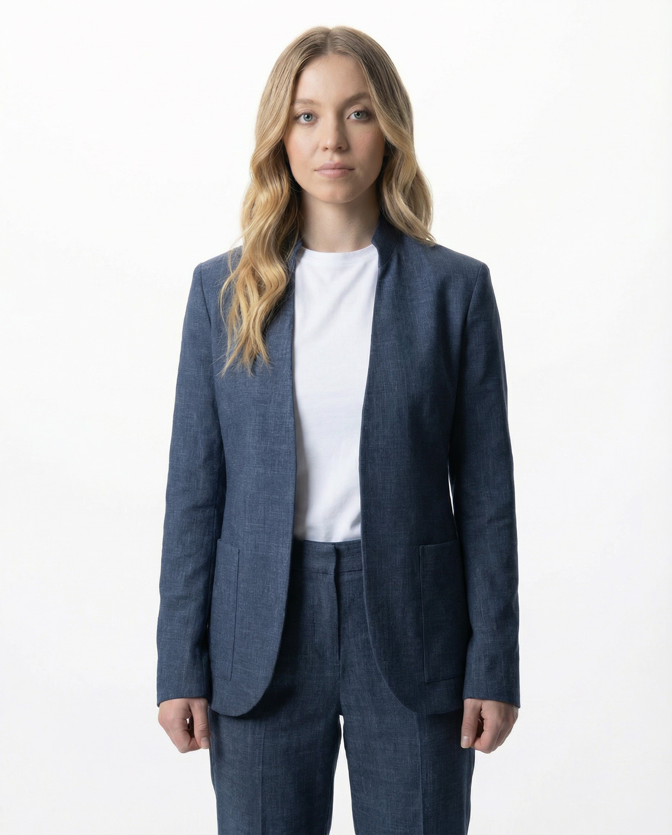 IOS JACKET clean - Unisex - STEEL BLUE – IOS Clothing