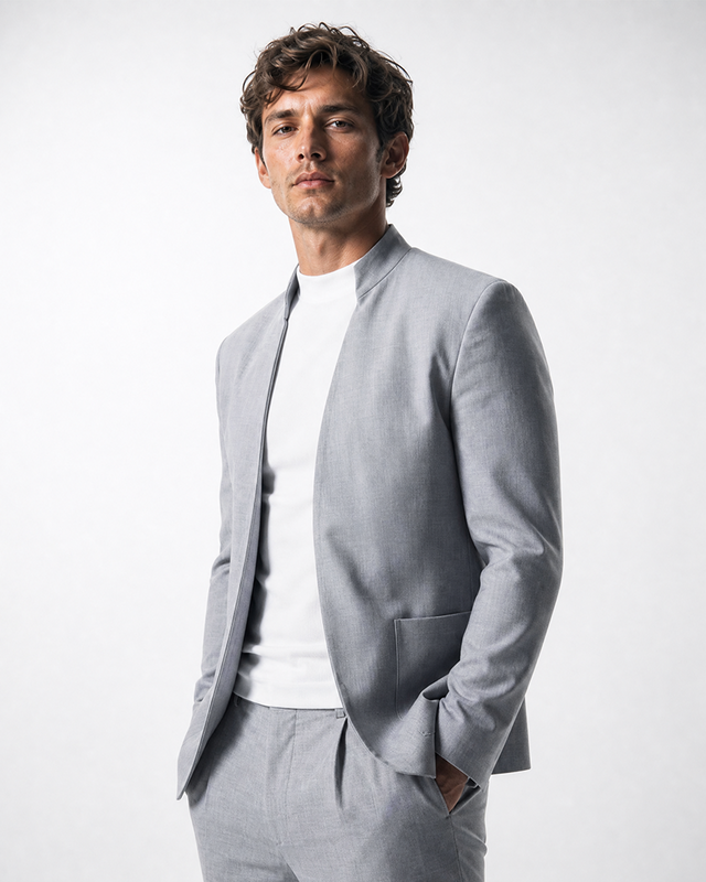 IOS JACKET CLEAN -  LIGHT GREY