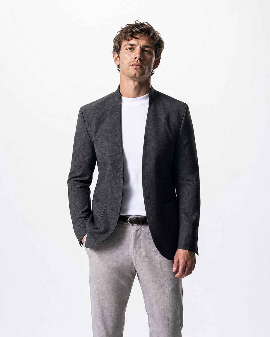 IOS JACKET clean -  DARK GREY