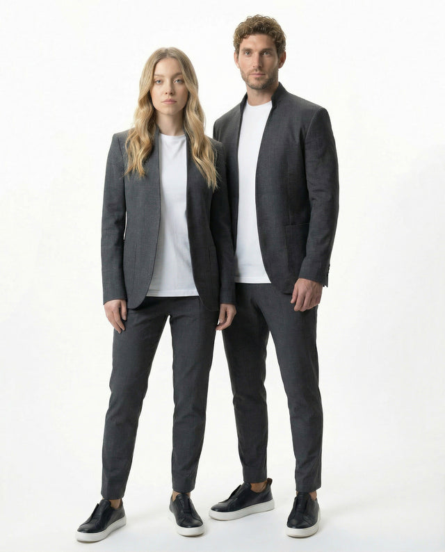 IOS JACKET clean - Unisex - DARK GREY