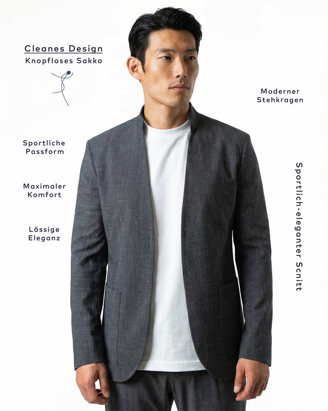 IOS JACKET clean -  DARK GREY