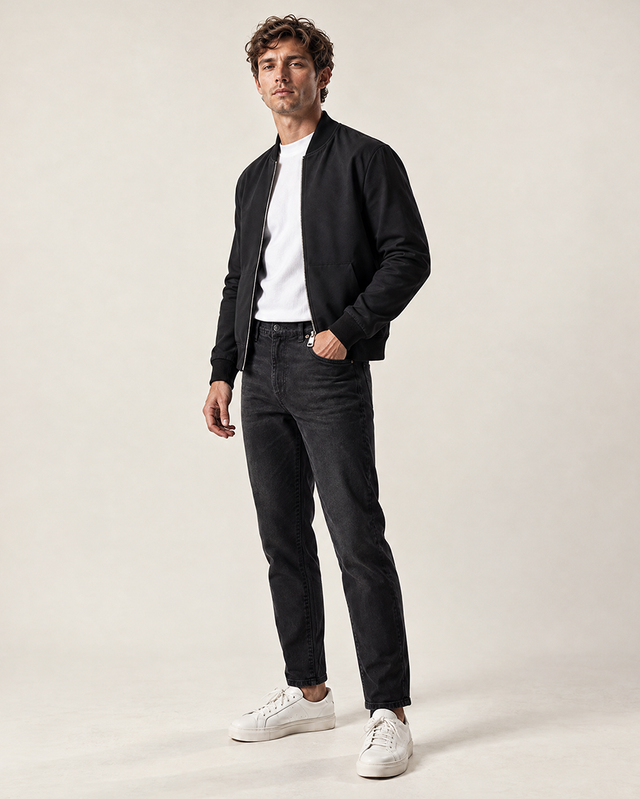IOS BLOUSON - BLACK