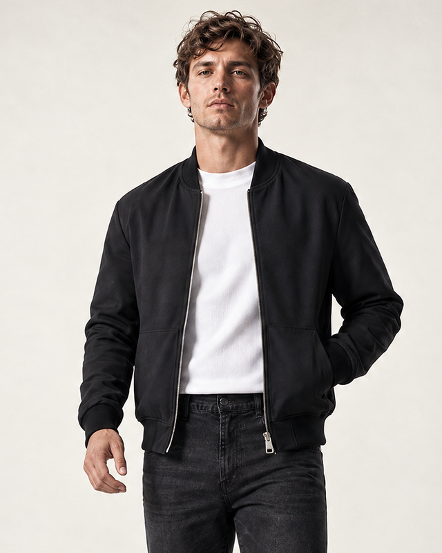 IOS BLOUSON - BLACK
