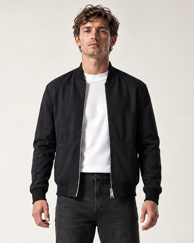 IOS BLOUSON - BLACK