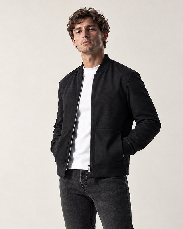 IOS BLOUSON - BLACK