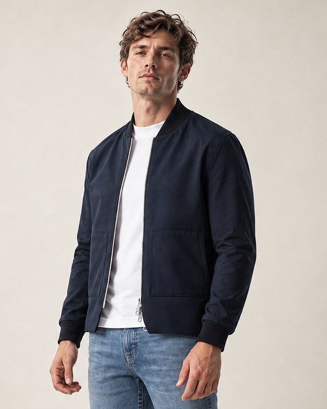 IOS BLOUSON - NAVY