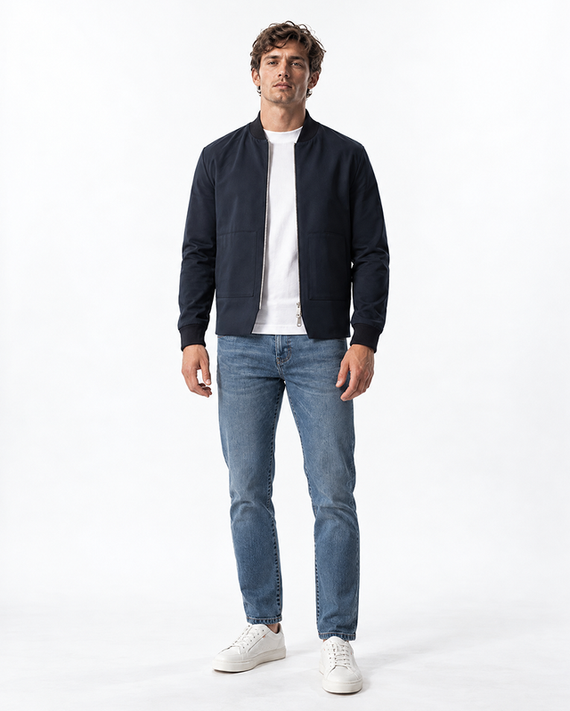 IOS BLOUSON - NAVY