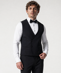 IOS VEST smoking - BLACK