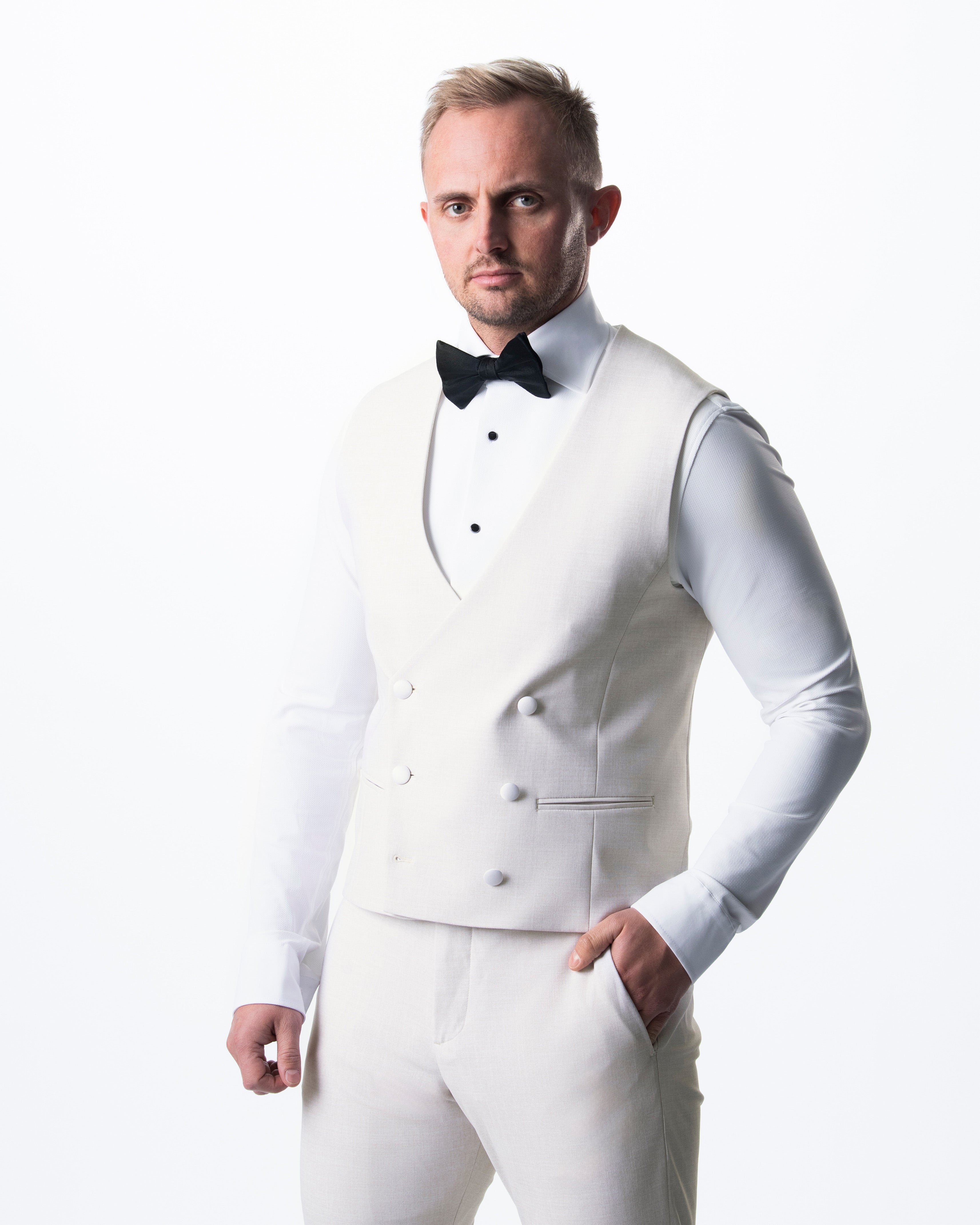 IOS VEST smoking - IVORY