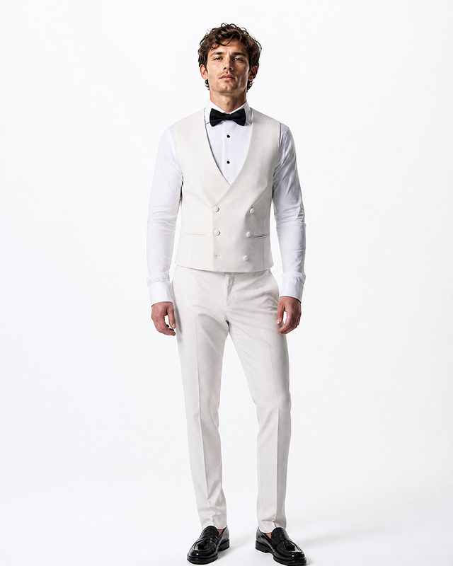 IOS VEST smoking - IVORY