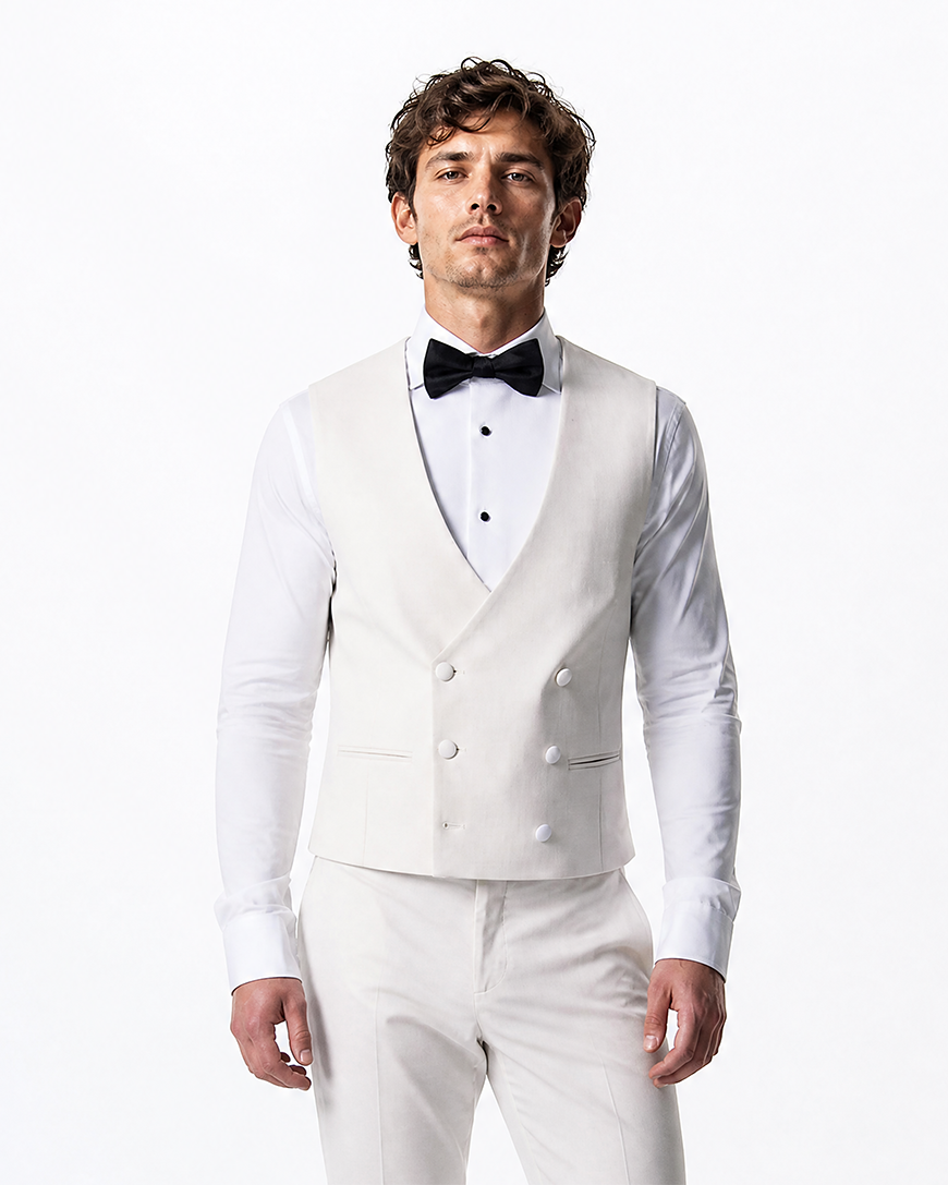 IOS VEST smoking - IVORY