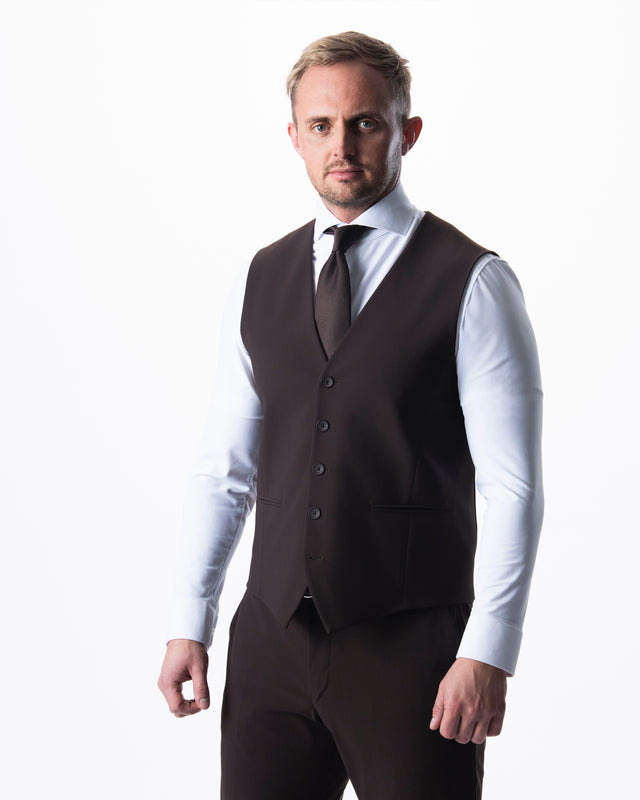 IOS VEST CLASSIC -  BROWN