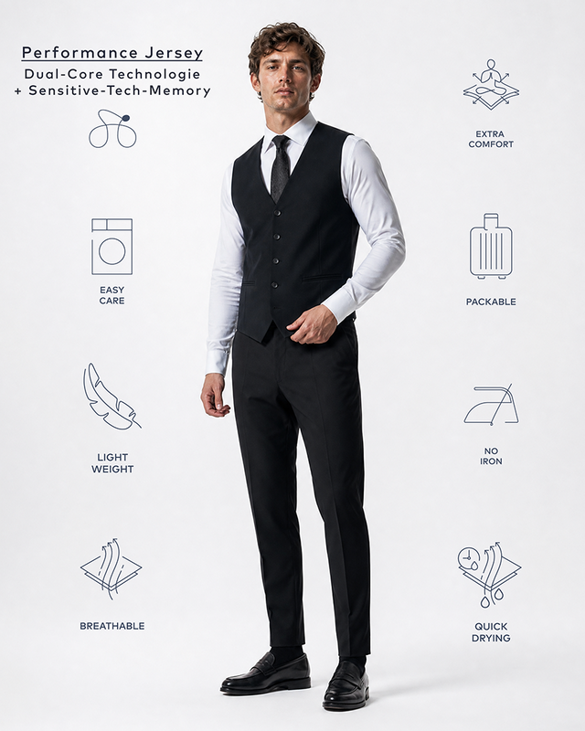 IOS VEST classic - BLACK