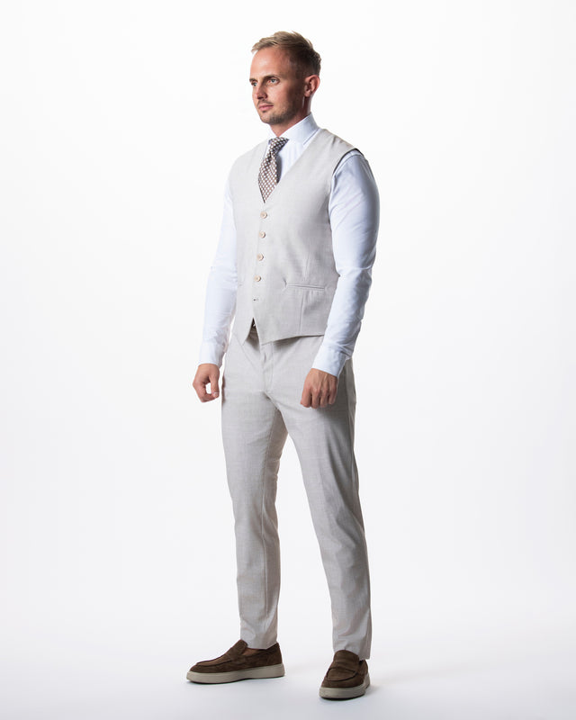 IOS PANTS classic - IVORY