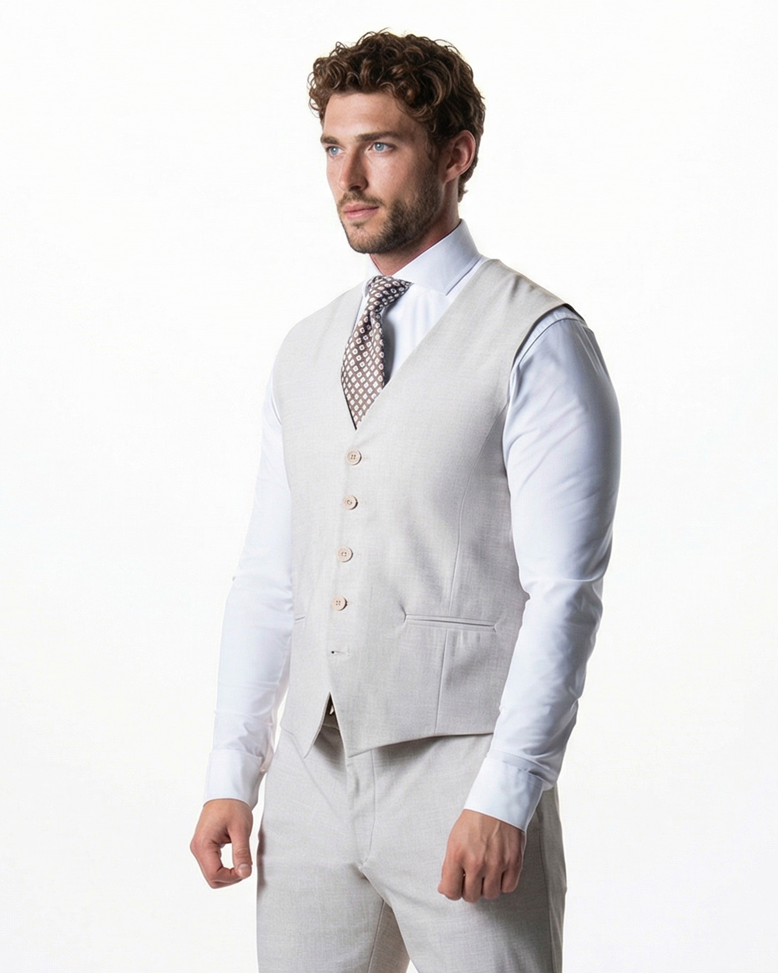 Gilet IOS classico - AVORIO