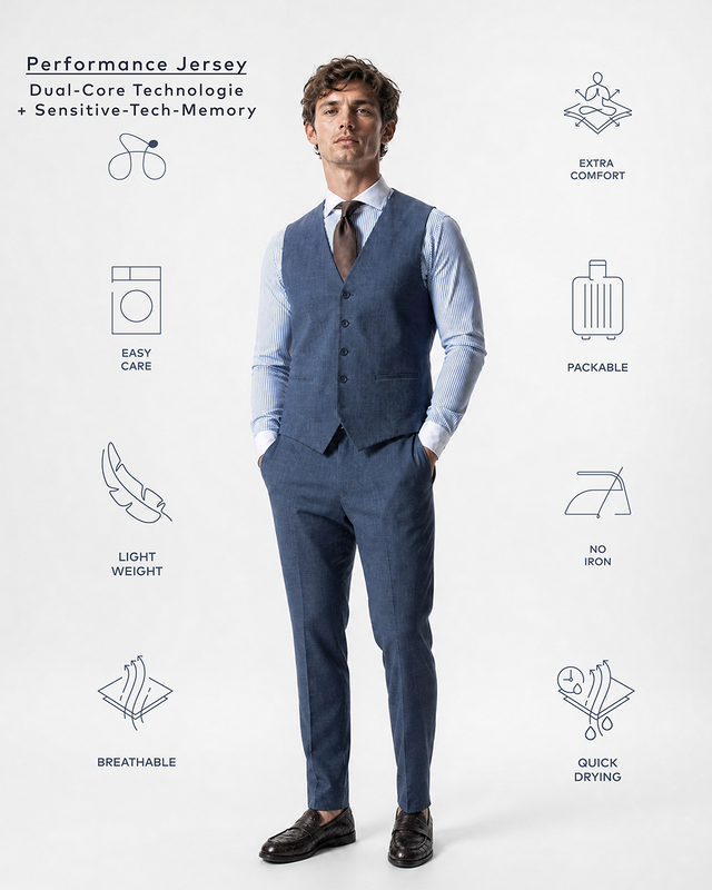 IOS VEST classic - STEEL BLUE