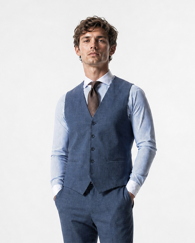 IOS VEST classic - STEEL BLUE
