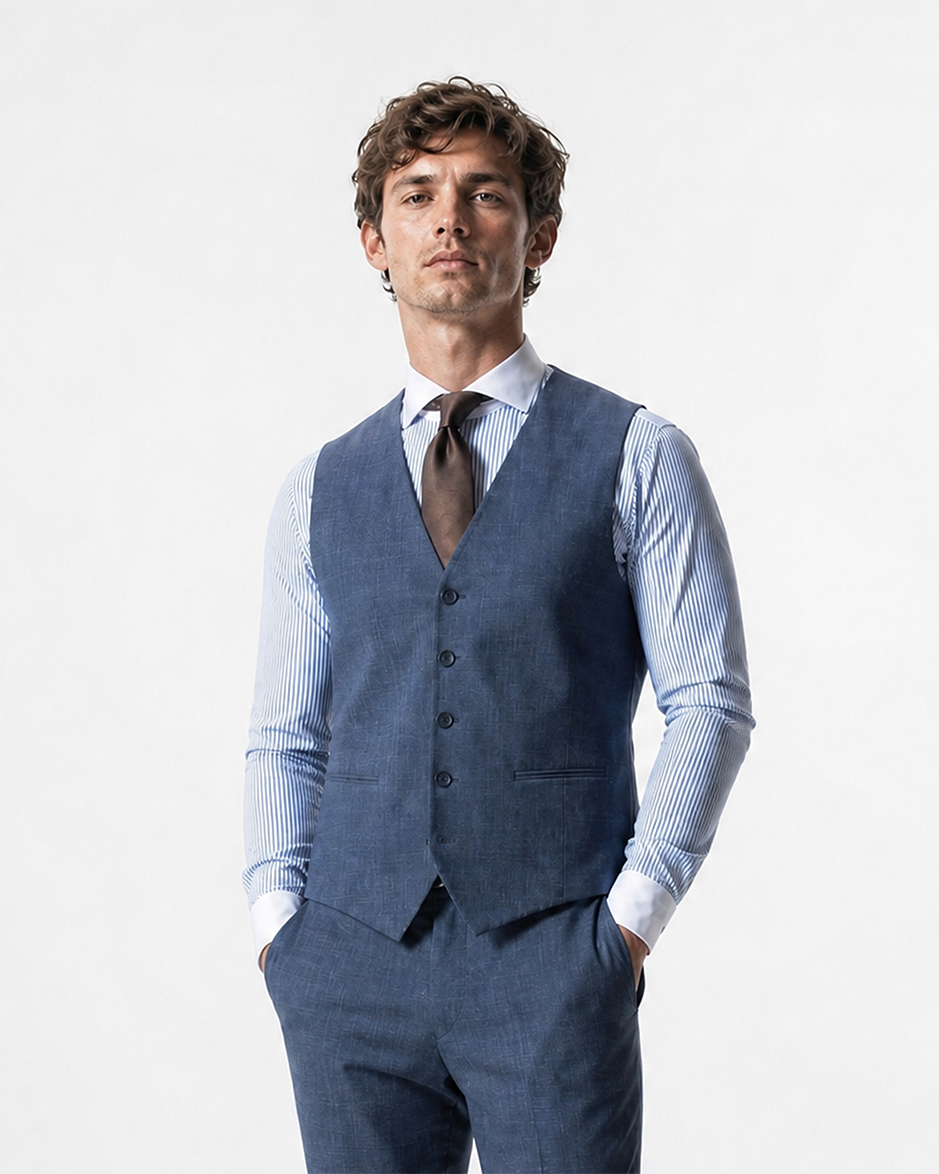 Kamizelka IOS VEST classic - STEEL BLUE