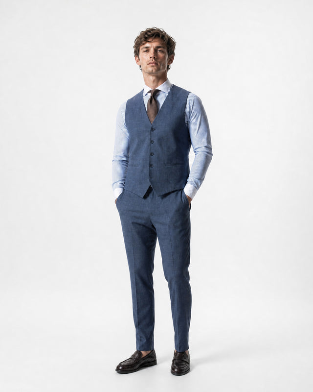 IOS VEST classic - STEEL BLUE