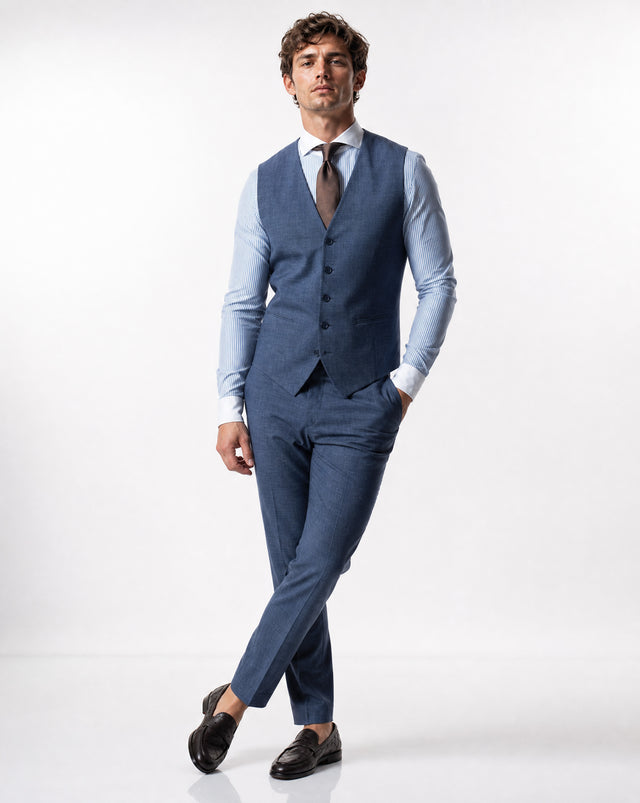 IOS VEST classic - STEEL BLUE