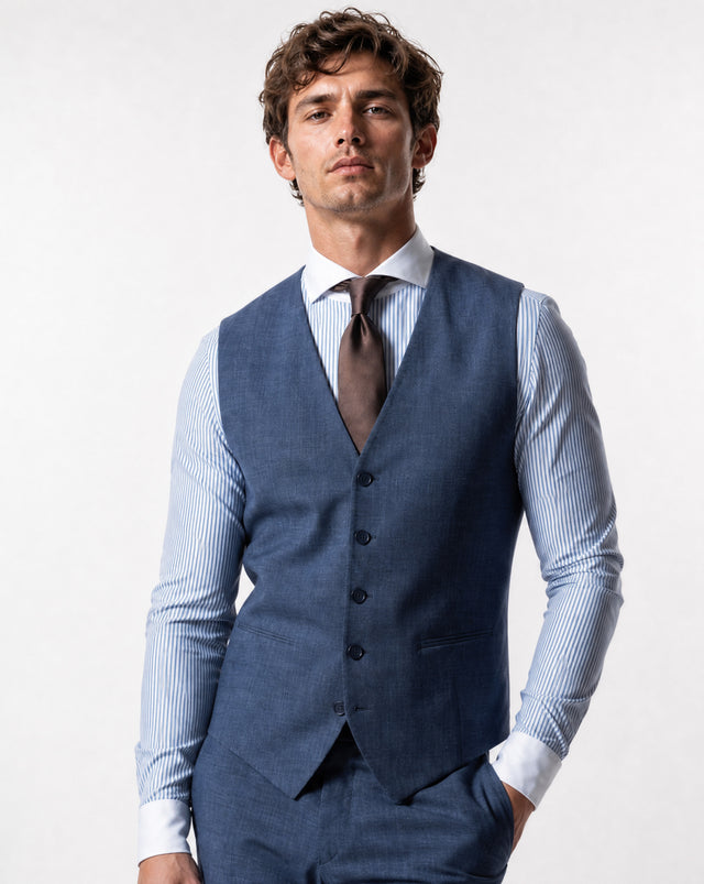 IOS VEST classic - STEEL BLUE