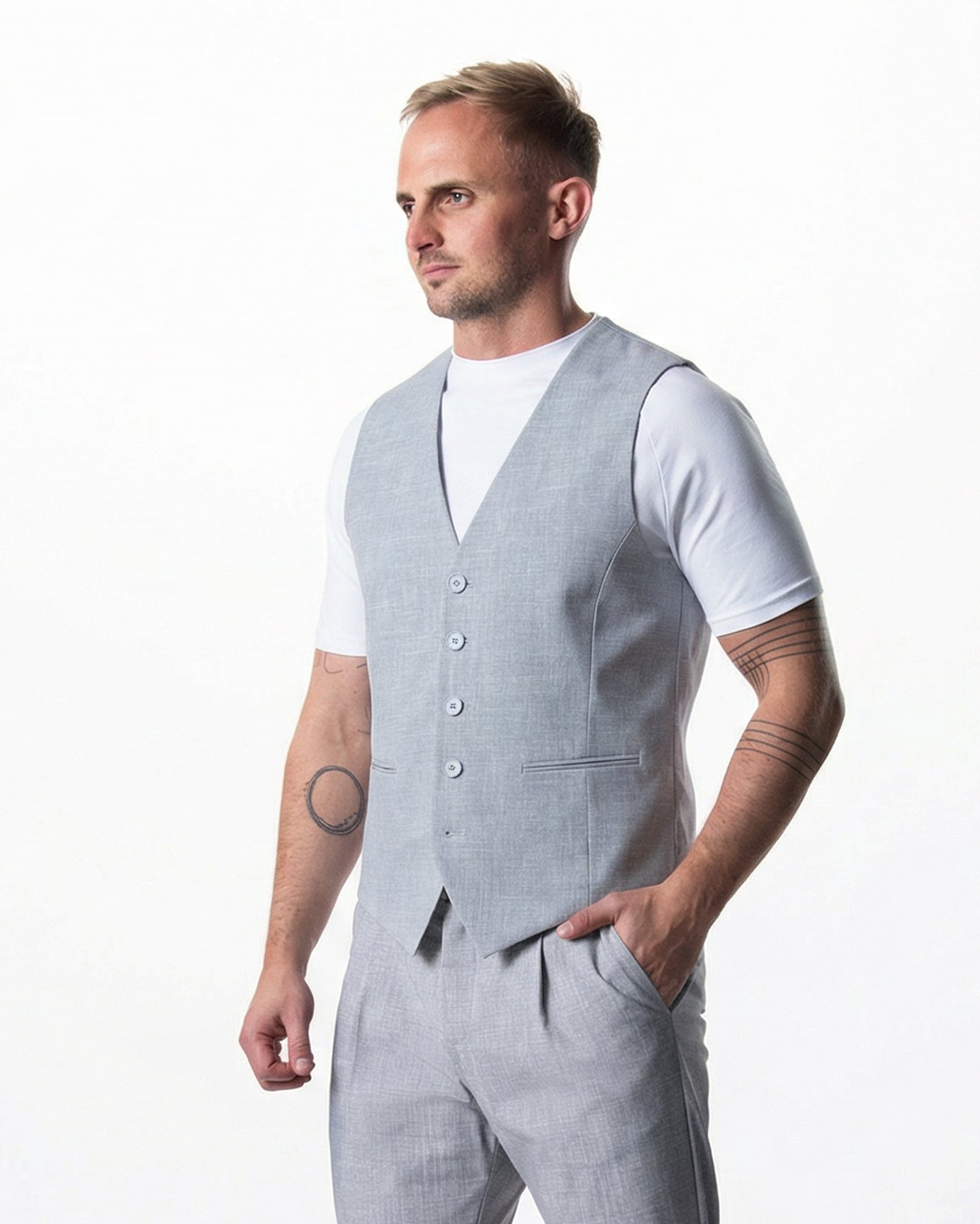 IOS VEST classic - LIGHT GREY
