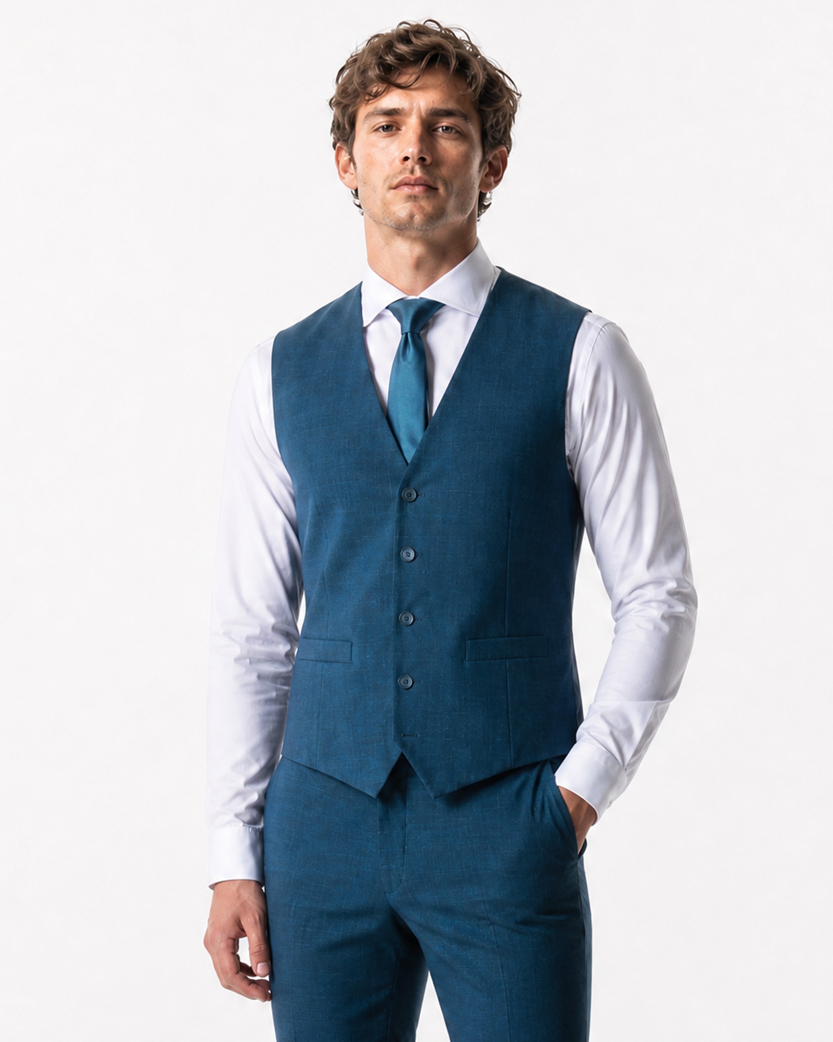 Gilet IOS classic - BLU PETROL