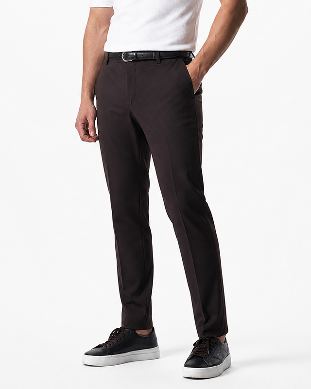 IOS PANTS classic - BROWN