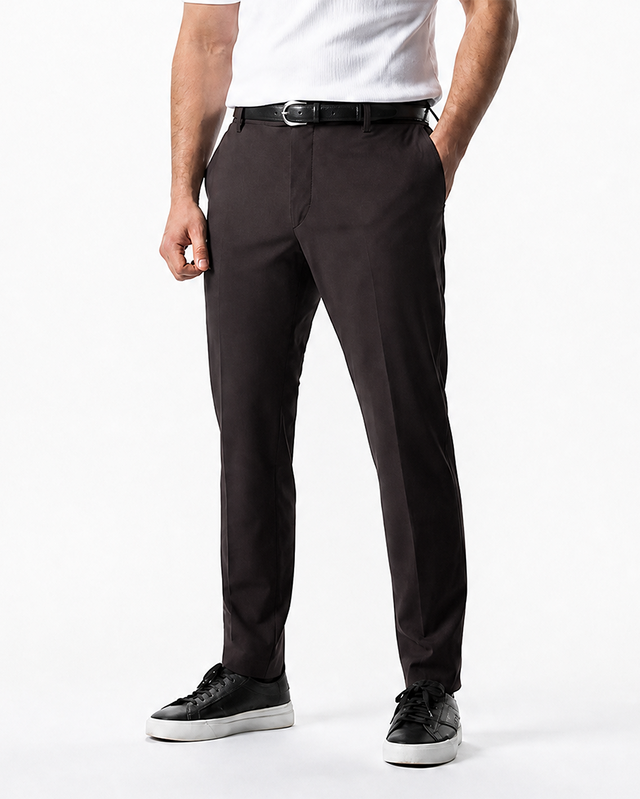 IOS PANTS classic - BROWN