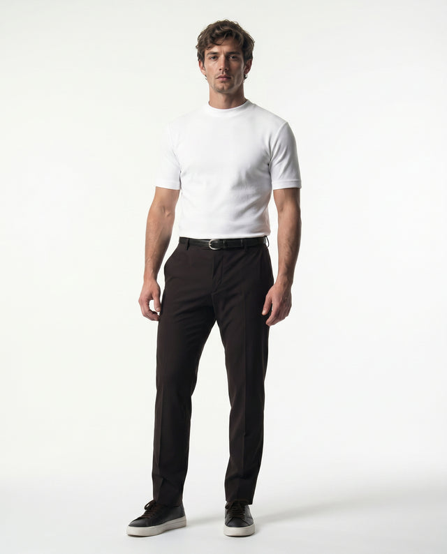 IOS PANTS classic - BROWN