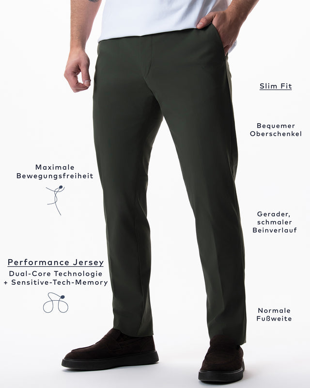 IOS PANTS classic - KHAKI