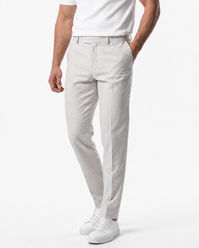 IOS PANTS classic - IVORY