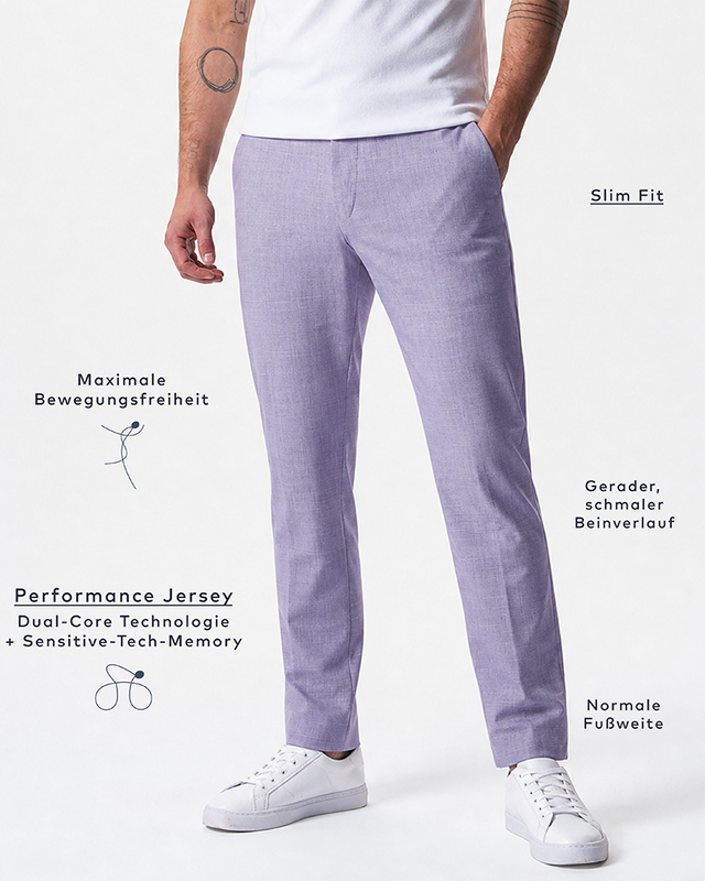IOS PANTS classic - FLIEDER