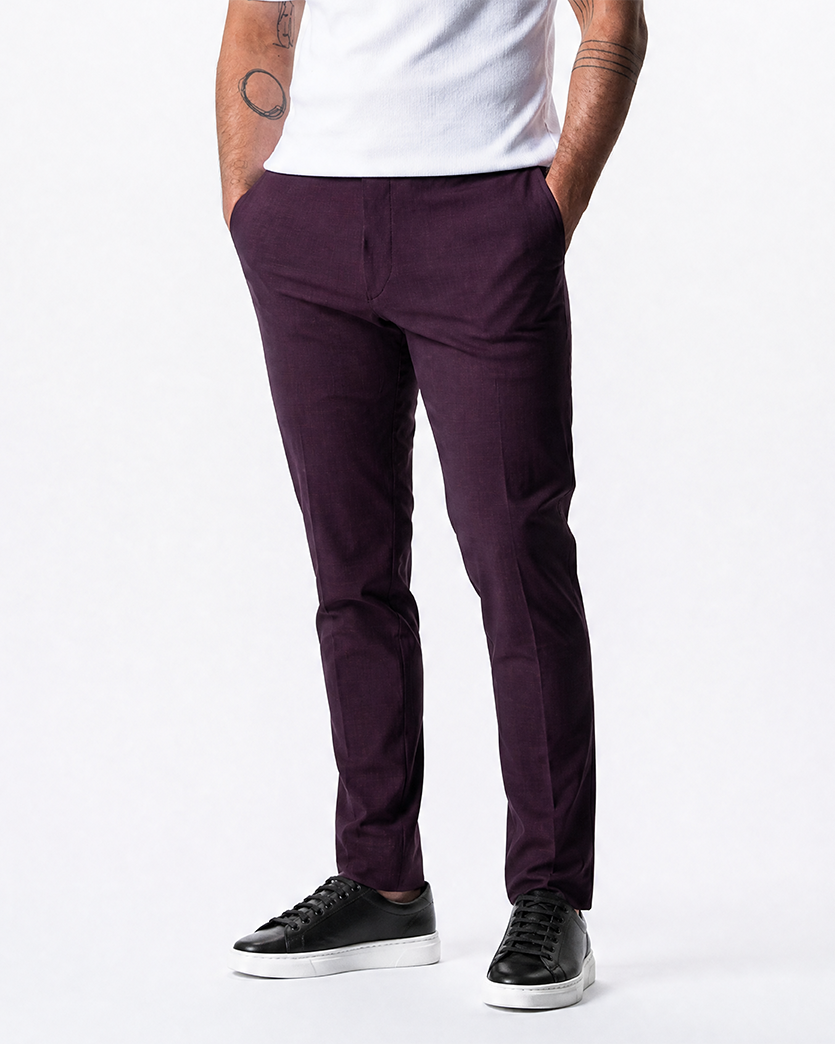IOS PANTS classic - DARK LILA