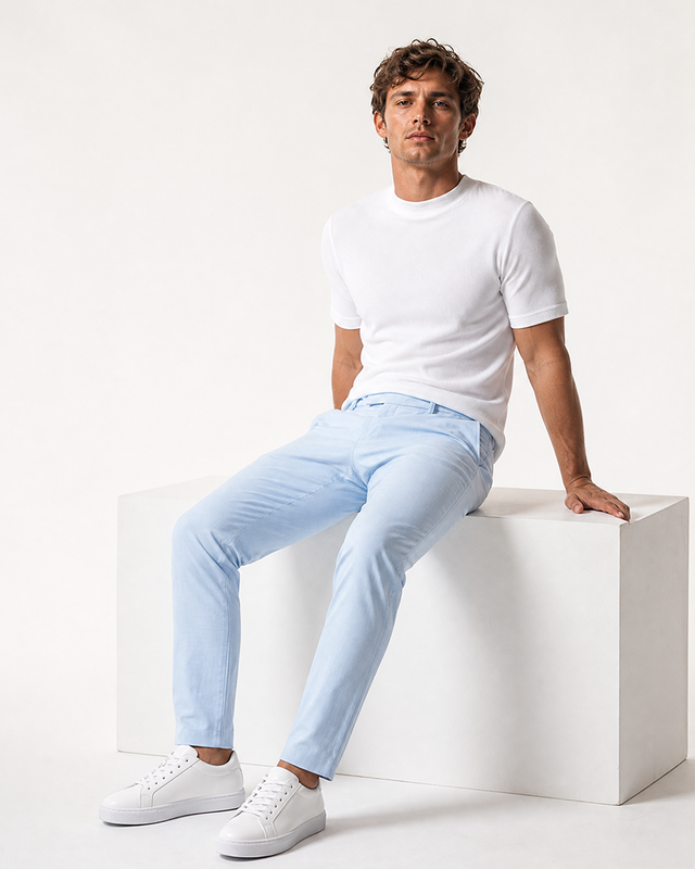 IOS PANTS classic - LIGHT BLUE