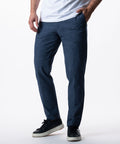 IOS PANTS klassiek - STAAL BLAUW