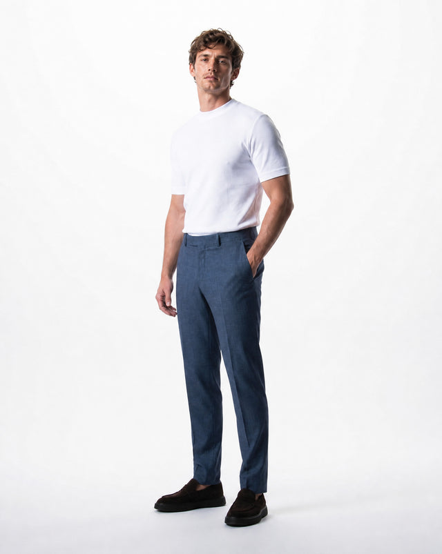 IOS PANTS classic - STEEL BLUE
