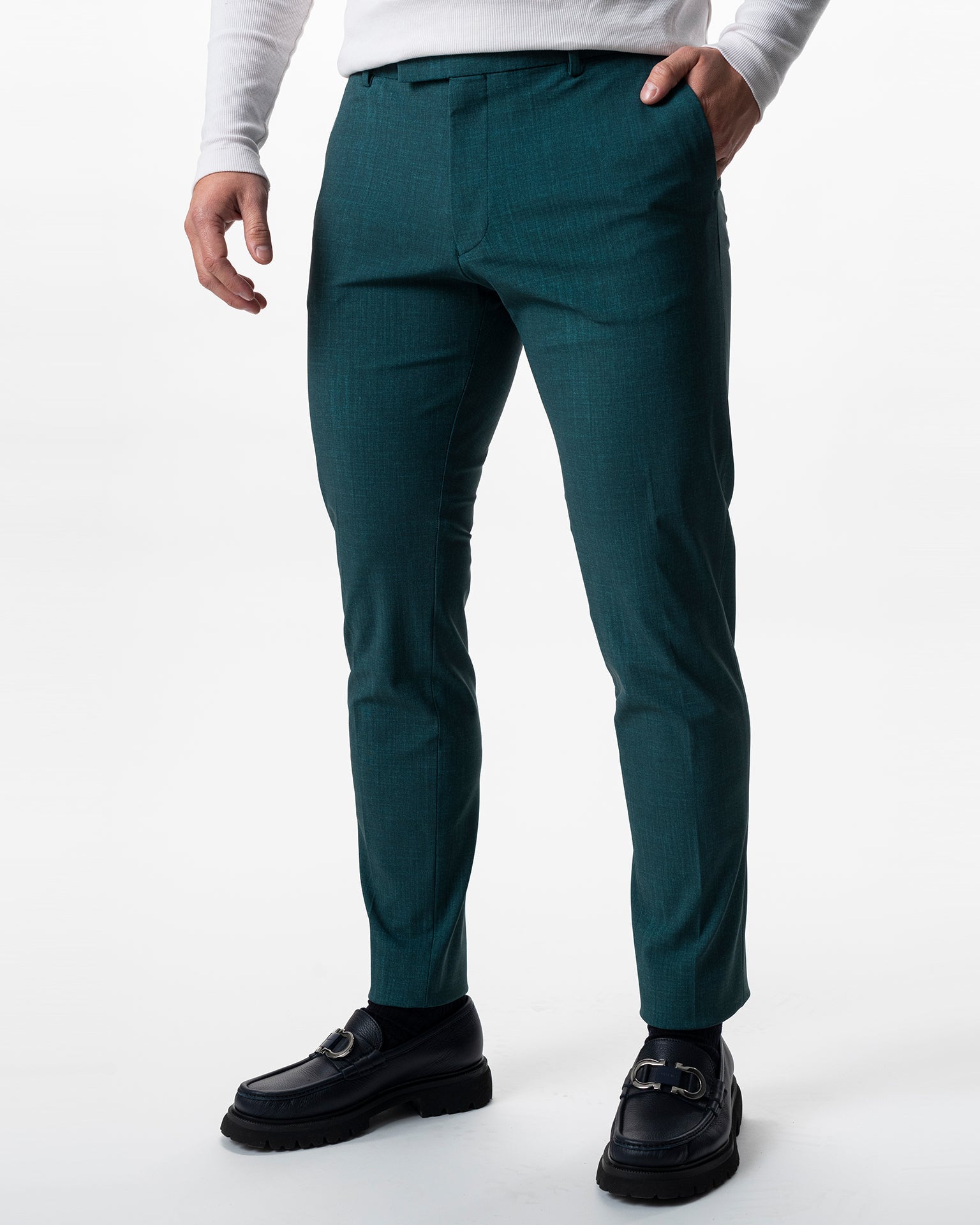 IOS PANTS classic - PETROL